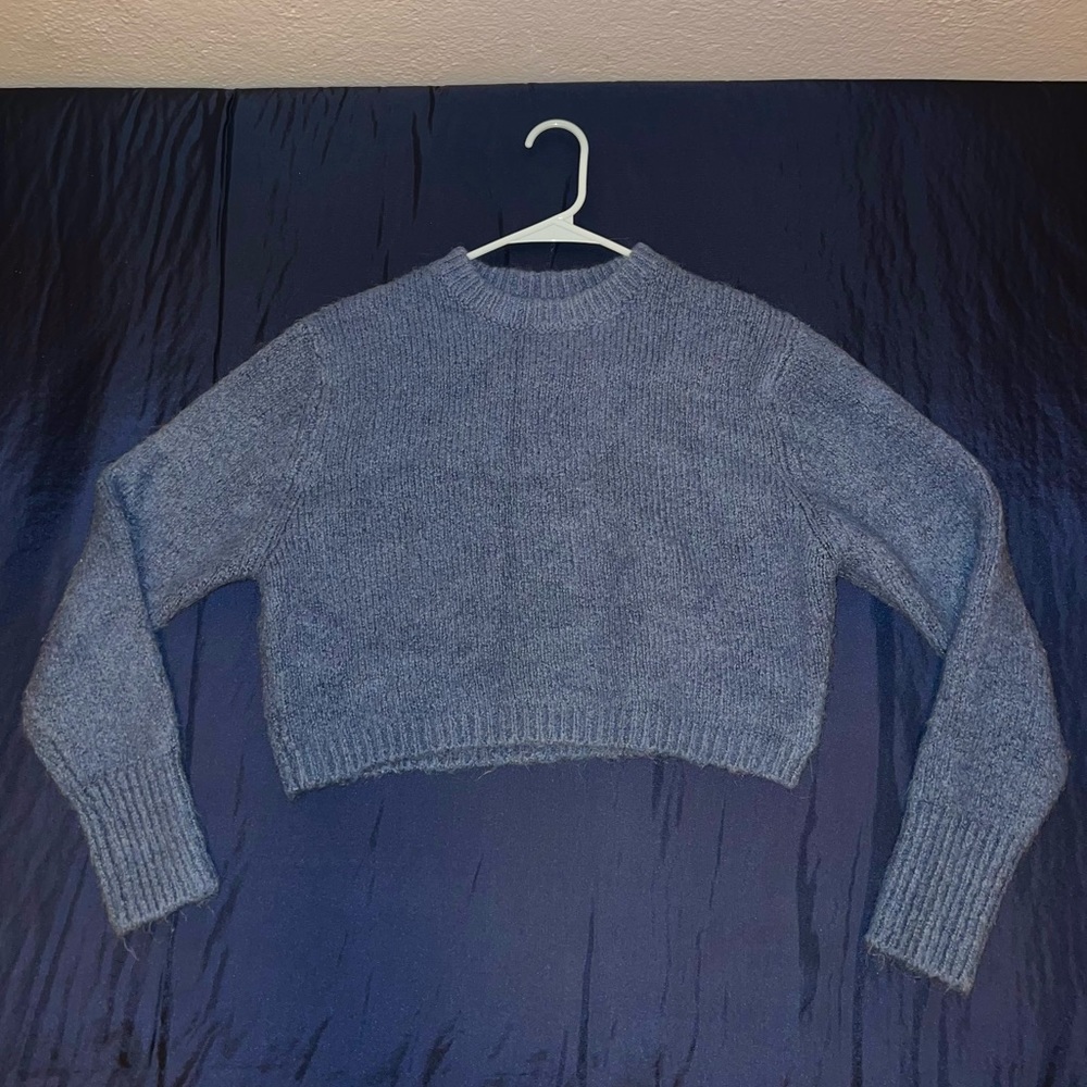 Zara Cropped Wool Sweater